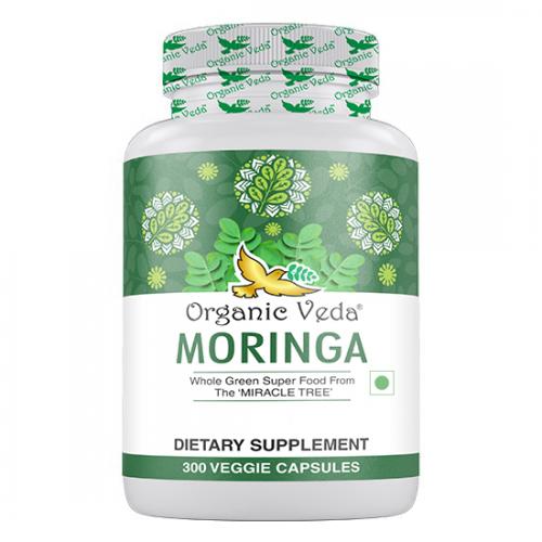 Moringa Leaf 300 Veg Capsules
